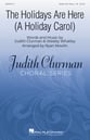 The Holidays Are Here SATB choral sheet music cover